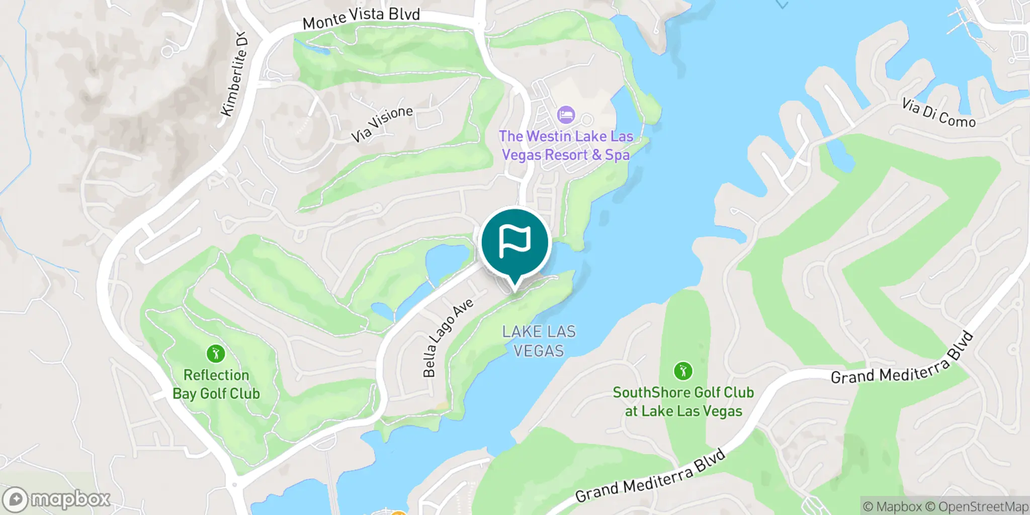 Reflection Bay Course Layout Reflection Bay Golf Club | Golf with Access | Book tee times