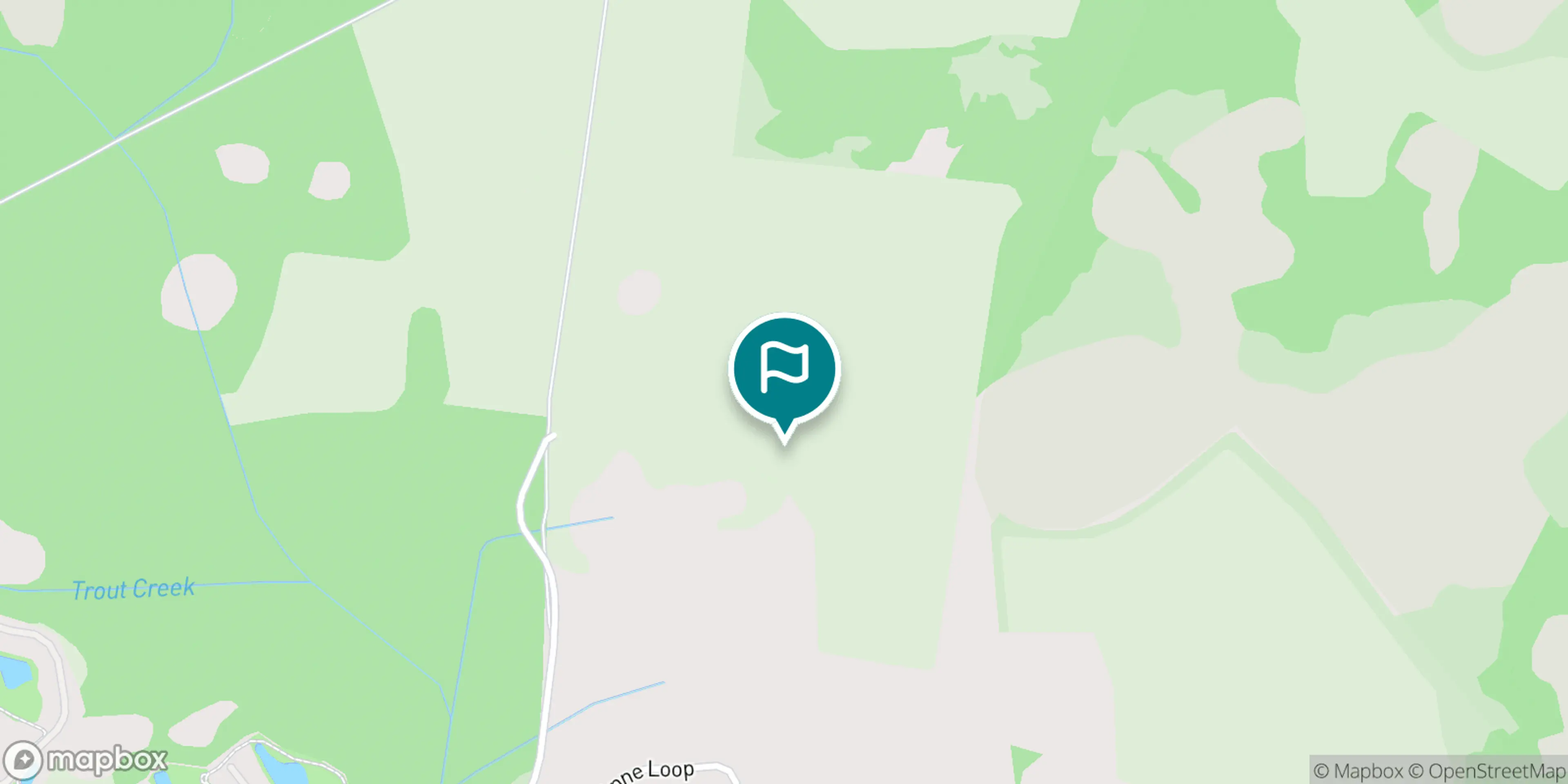 Street map of Webbs Reserve Golf Club and its local surroundings.